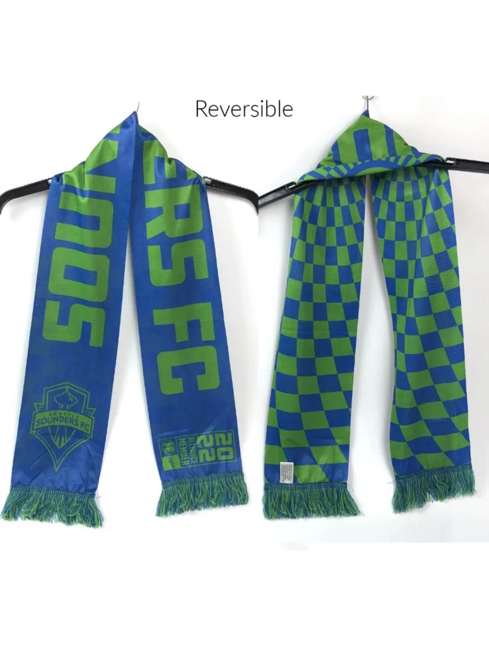 Seattle Sounders Soccer Scarf Alliance Season Ticket Holder Souvenir 2022 Season